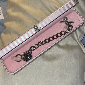Juicy Couture silver charm bracelet